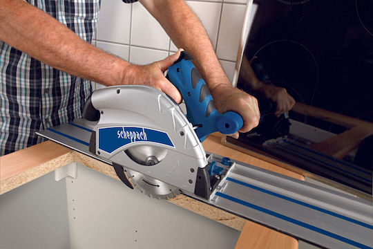 Scheppach PL55 Bench Saw 1200W, Cutting Disc Diameter 160mm & Cutting Speed 9500rpm SCH5901802915