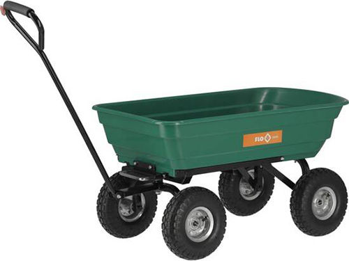 Garden Cart Plastic Four-wheel 75lt