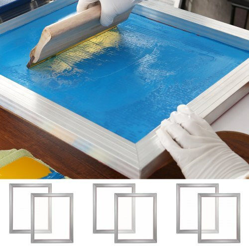 Vevor Screen Printing Set Frame 40.6 X 50.8 Cm 110 Mesh 6pcs Sykjd61101620pd9jv0