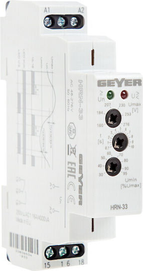 Geyer Single phase Voltage Monitor HRN-31
