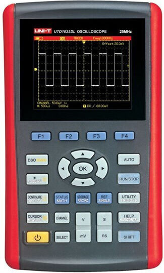 Uni-T UTD-1025DL Heat Rate Monitor Hand Tool with Channels and 3.5" Screen