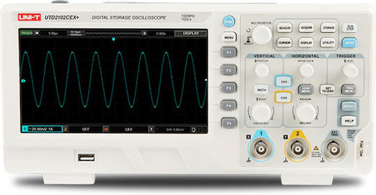 Uni-T UTD2052CEX+ Heat Rate Monitor Counter 50MHz with 2 Channels