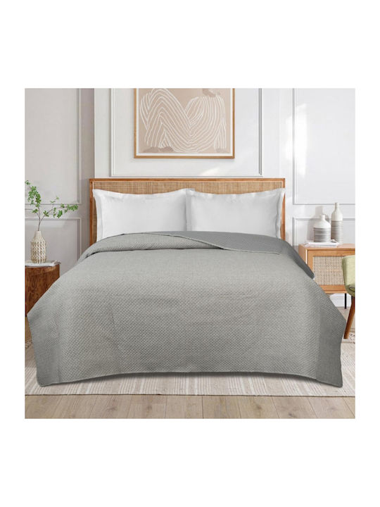 Heinner Fleece Decke Doppel 200x220cm Beige