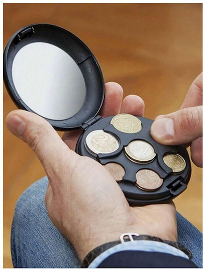 Stop to Shop Plastic Portable Coin Holder