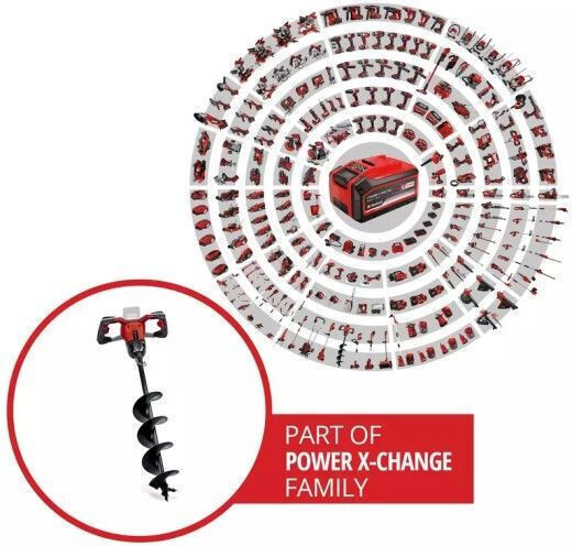 Einhell GP-EA 18/150 Li BL ΑΡ Battery Earth Auger with Spike Solo 3437000