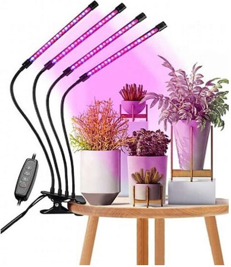 Desk Grow Light with LED and Power 80W 65cm.