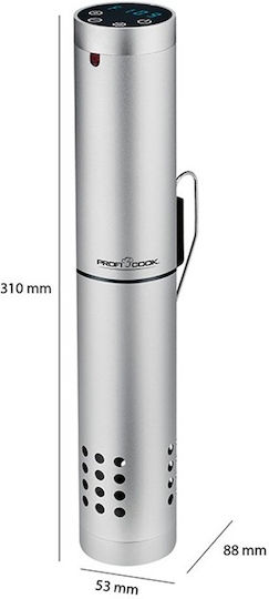 Profi Cook Mașină Sous Vide Tip deschis 1kW 10.5x37.5x