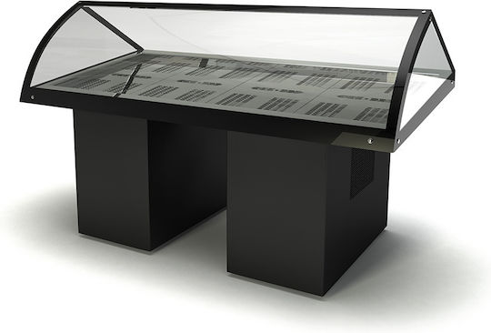 Inox Dobros PSAR190 Vitrină pentru pește Înălțime 92xLungime 190xAdâncime 120cm PSAR190