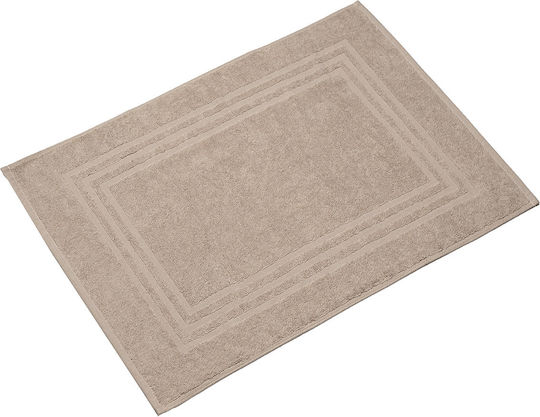 Beauty Home Choice Хотелски Бански Килим Бежов 50x70см Е3060-БЕЖ