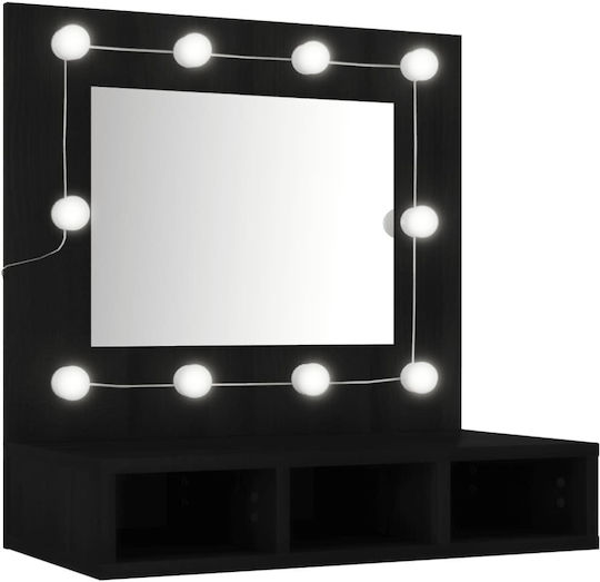 vidaXL USB Vanity Mirror LED Light L60xW31.5xH62cm