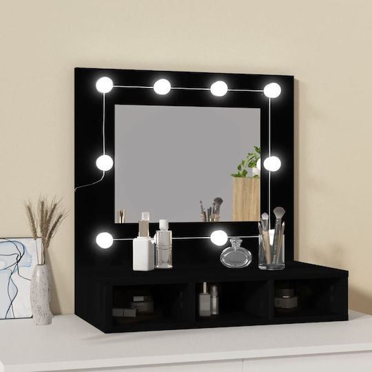 vidaXL USB Vanity Mirror LED Light L60xW31.5xH62cm