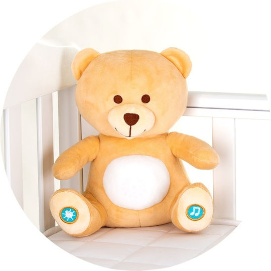Chipolino Animăluț Catifea cu Muzică și Lumină pentru 0++ Luni