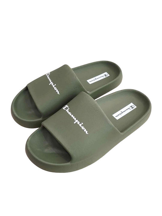 Herren Slides Khaki
