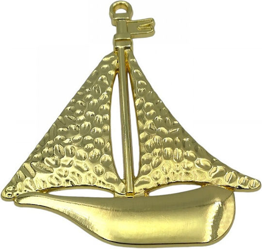 Tatu Moyo Charms Metallic Pendant Motif for Jewelry Gold 8x6.2cm. Set 10pcs