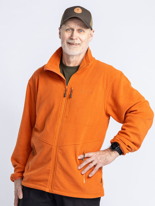 Pinewood Finnveden Κυνηγετική Ζακέτα Fleece Πορτοκαλί
