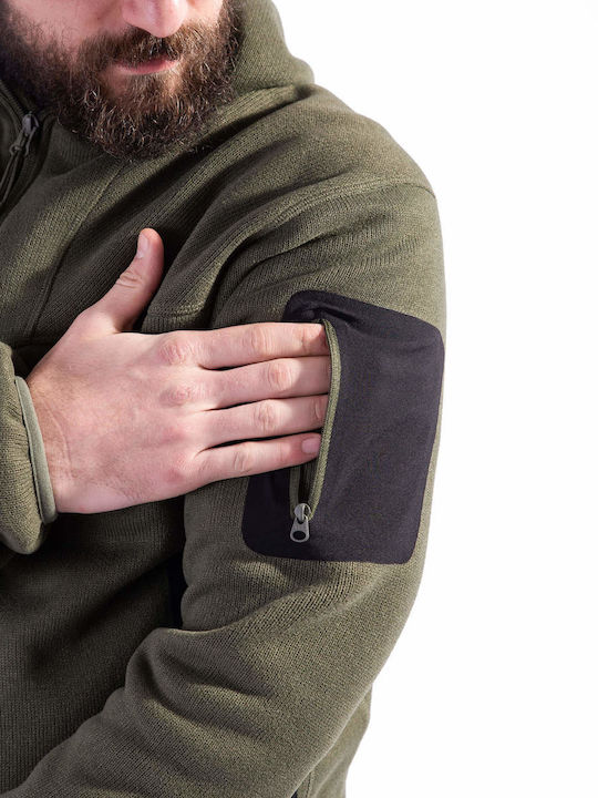 Pentagon Falcon Cardigan de vânătoare Fleece Roșu