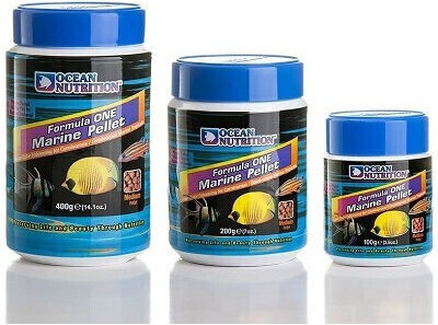 Ocean Nutrition Formula One Marine Pellets Medium Τροφή για Τροπικά Ψάρια σε Κόκκους με Σπιρουλίνα 200γρ.
