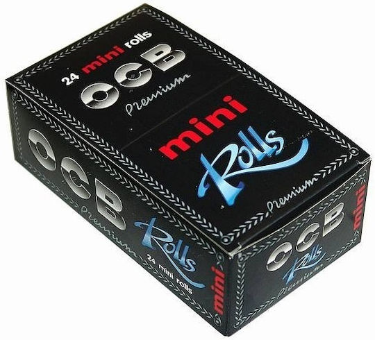 Ocb Premium Mini Ρολά Στριφτού Τσιγάρου 4m 24τμχ