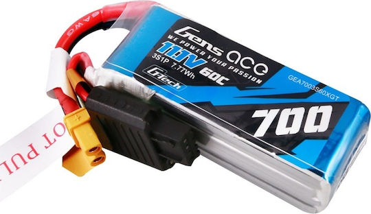 Gens Ace Μπαταρία Li-Po 11.1V 700mAh για Τηλεκατευθυνόμενο