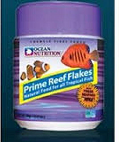 Ocean Nutrition Prime Reef Tropical Fish Food Flakes with Spirulina 34gr