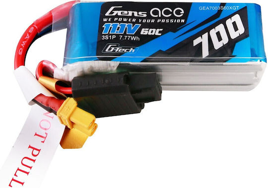 Gens Ace Μπαταρία Li-Po 11.1V 700mAh για Τηλεκατευθυνόμενο
