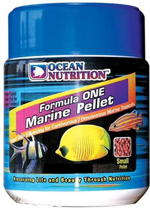Ocean Nutrition Formula One Marine Pellets Fish Food for Tropical Fish in Granules with Spirulina 400g
