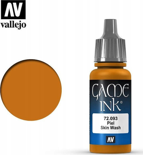 Acrylicos Vallejo Game Ink Χρώμα Μοντελισμού Skin Wash 18ml
