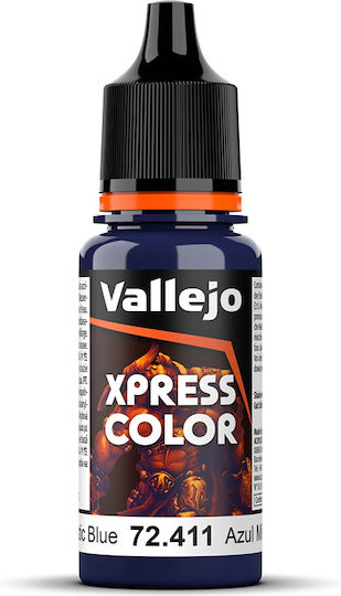 Acrylicos Vallejo Model Making Paint Colour In Blue Colour 18ml