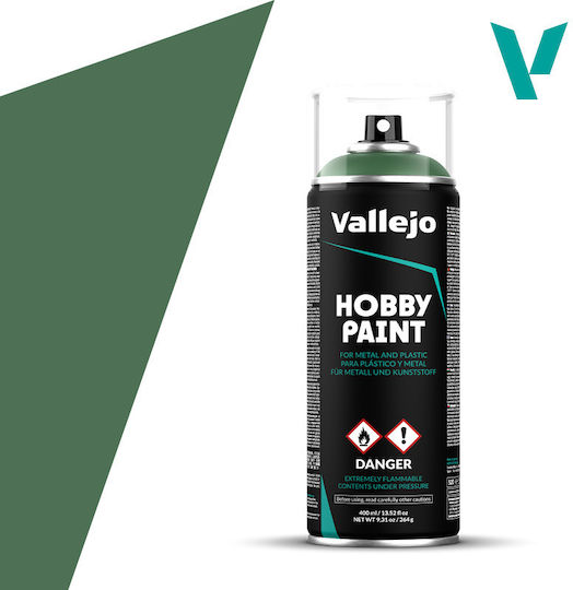Acrylicos Vallejo Hobby Paint Χρώμα Μοντελισμού σε Spray Sick Green 264g/400ml 400ml
