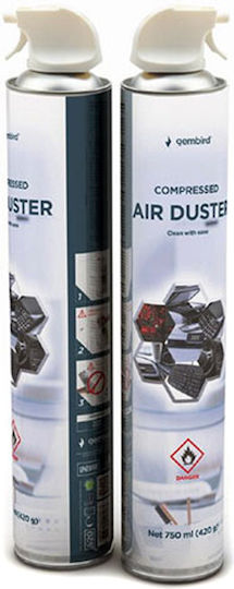 Gembird Spray Συμπιεσμένου Αέρα Αέρας Καθαρισμού 750ml