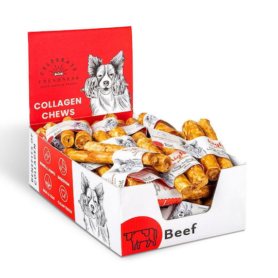 Celebrate Freshness Knochen Schulung für Hunde mit Geschmack Rindfleisch 12.5cm 2Stück