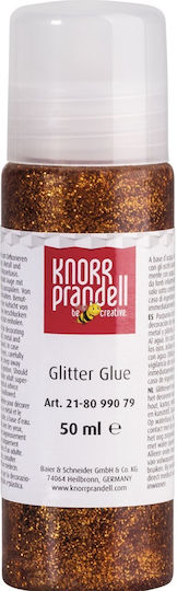 Knorr Prandell Brown Glitter Glue 50ml