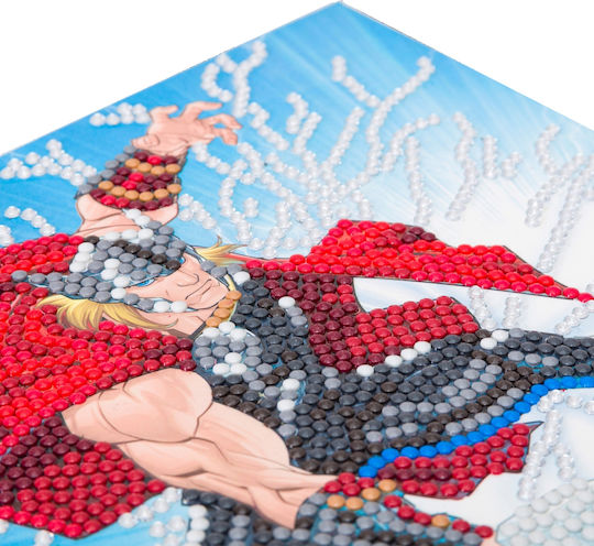 Детски занаяти Craft Buddy Thor 18x18см Кристална карта Cbcck-mcu906
