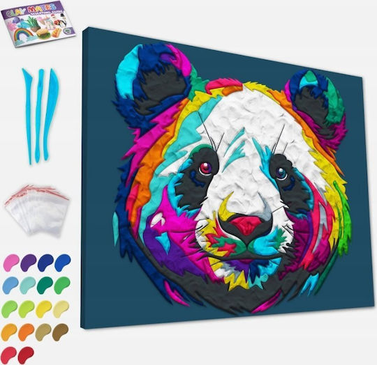 Splat Planet Clay Segeltuch Diamond Painting Kit