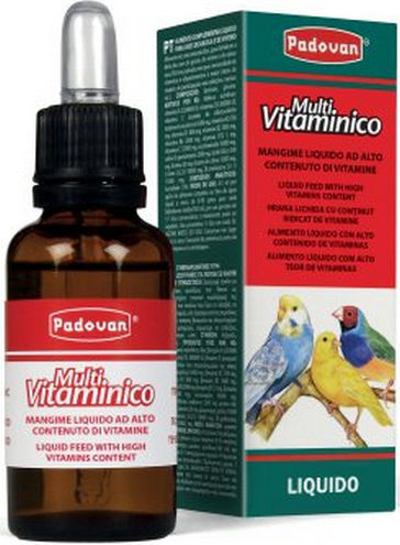 Padovan Vitamin for Songbirds 30ml 6.5gr
