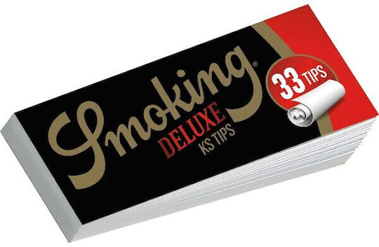 Smoking Конусен Накрайник Deluxe King Size 60mm 2.5cm Бял 33 Бройки