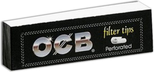 Ocb Cone Tips Classic 1.8cm with Classic Flavor Black 50 Pieces