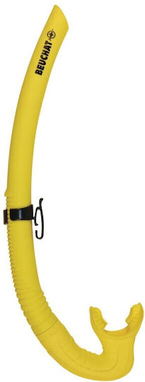 Beuchat Spy Snorkel White with Silicone Mouthpiece