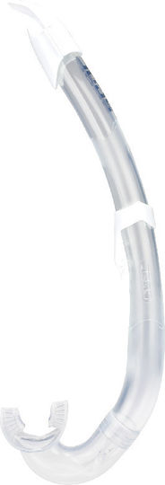 Seac Flash Snorkel Alb cu Vârf de Silicon