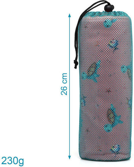 Kiokids Tortuga Παιδική Πετσέτα Θαλάσσης Ροζ 150x75εκ.