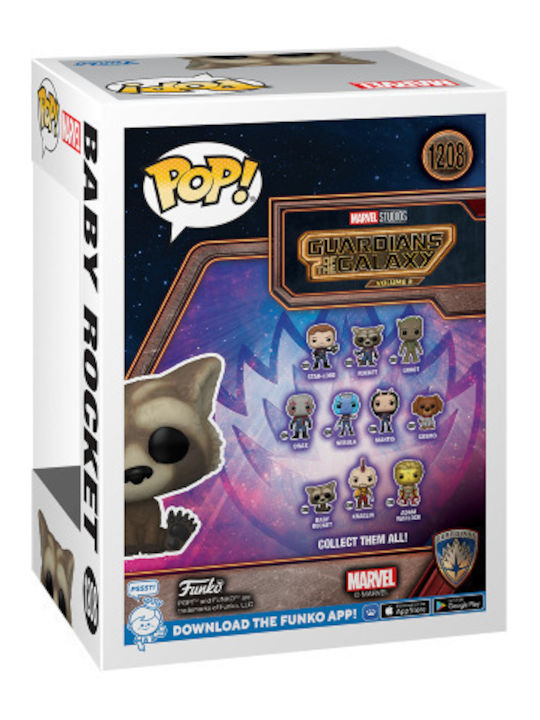 Funko Pop! Marvel: Rocket Bobble-Head