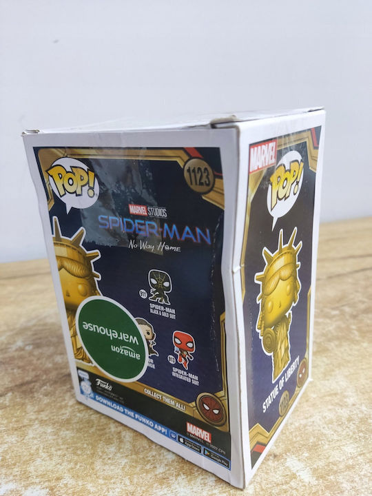 Funko Pop! Marvel: Marvel - No Way Home Statue Liberty Shield 2022 Fall Convention 1123 Bobble-Head Limited Edition
