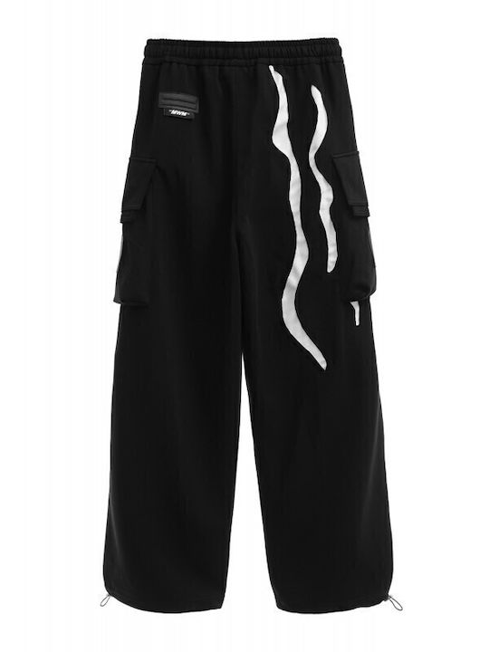 Women's Fabric Trousers Black