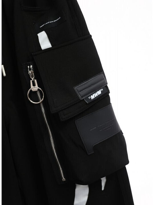 Women's Fabric Trousers Black