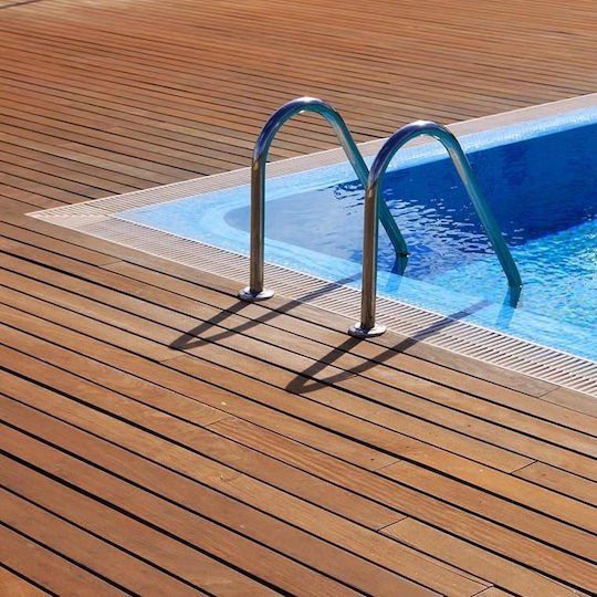 Kripsol Standard Pool Ladder from Stainless Steel 119.6x50cm Silver