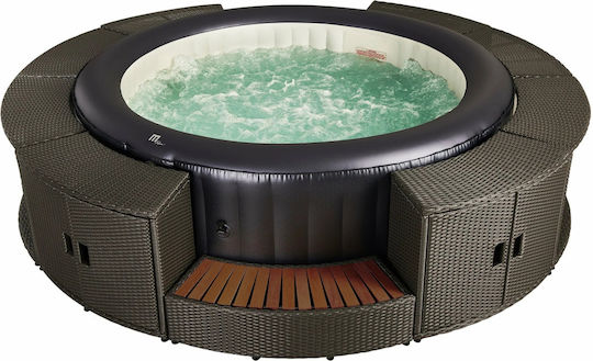 Dublu-Foi Wicker Aluminiu