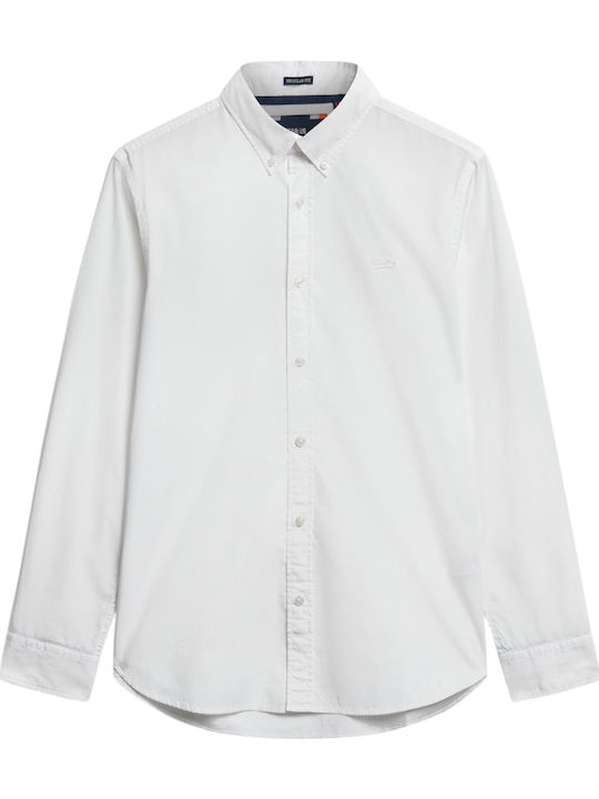M D2 Stud Long-sleeved Shirt White