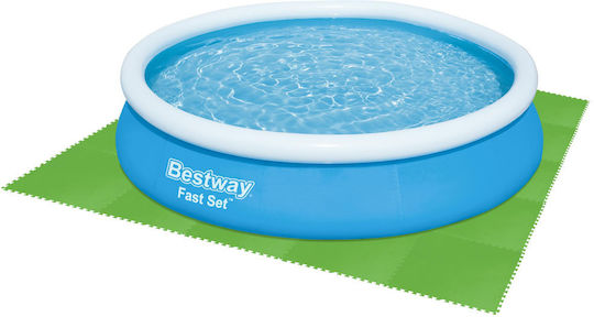 Bestway Pool Accessories 5.47m² 9τμχ made of Plastic 81x81cm Green