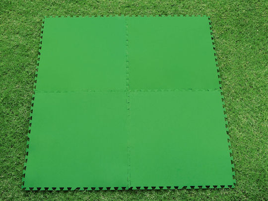 Bestway Pool Accessories 5.47m² 9τμχ made of Plastic 81x81cm Green