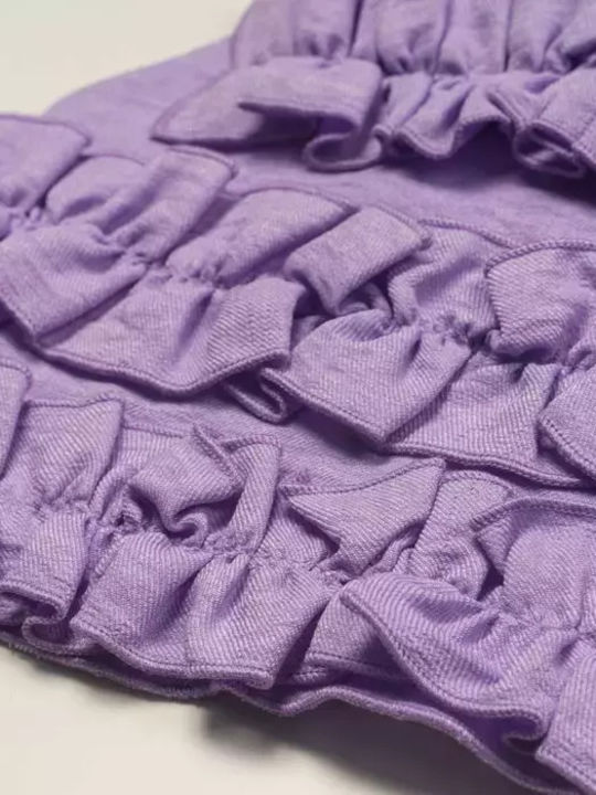 Kids' Set with Shorts Summer 2pcs Purple